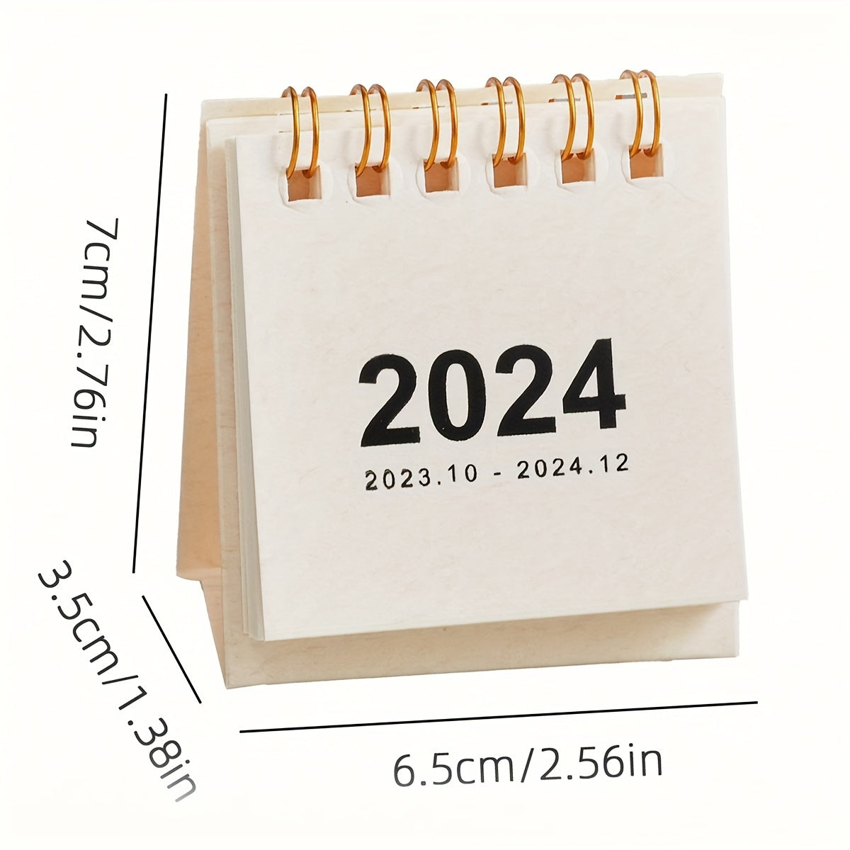 2024 Mini Desk Calendar (Μίνι Ημερολόγιο Επιτραπέζιο 2024)